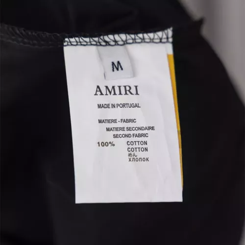 Cheap Amiri T-Shirts Short Sleeved For Men #1335424 Replica Wholesale [$36.00 USD] [ITEM#1335424] on Replica Amiri T-Shirts