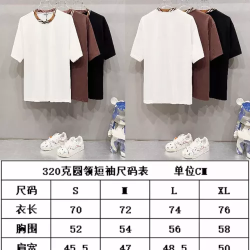 Cheap Burberry T-Shirts Short Sleeved For Unisex #1335431 Replica Wholesale [$42.00 USD] [ITEM#1335431] on Replica Burberry T-Shirts