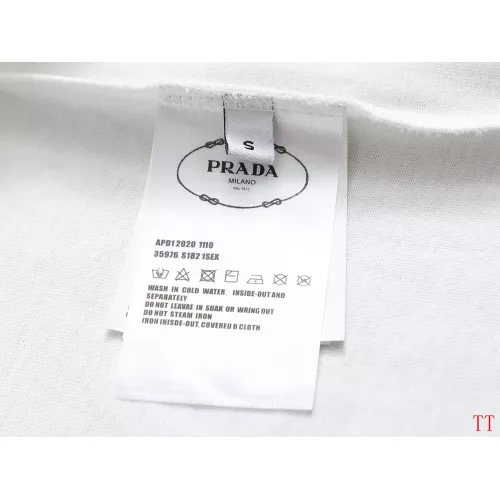 Cheap Prada T-Shirts Short Sleeved For Unisex #1335443 Replica Wholesale [$39.00 USD] [ITEM#1335443] on Replica Prada T-Shirts
