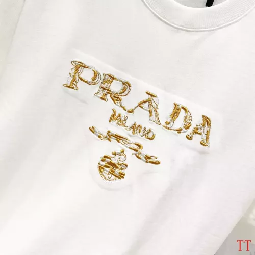 Cheap Prada T-Shirts Short Sleeved For Unisex #1335447 Replica Wholesale [$42.00 USD] [ITEM#1335447] on Replica Prada T-Shirts