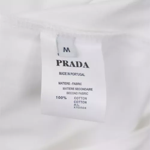 Cheap Prada T-Shirts Short Sleeved For Men #1335454 Replica Wholesale [$34.00 USD] [ITEM#1335454] on Replica Prada T-Shirts