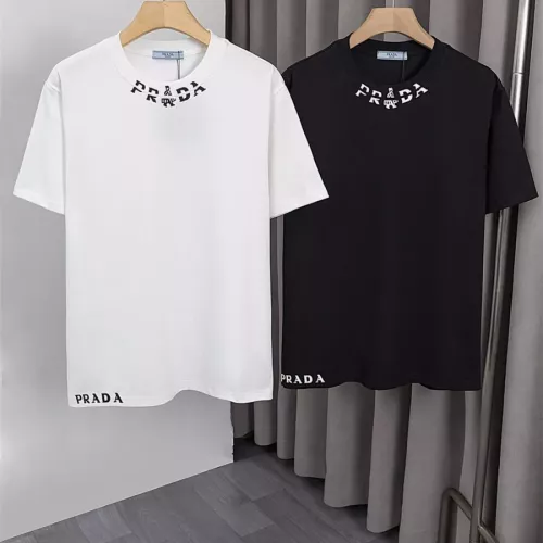 Cheap Prada T-Shirts Short Sleeved For Men #1335455 Replica Wholesale [$34.00 USD] [ITEM#1335455] on Replica Prada T-Shirts