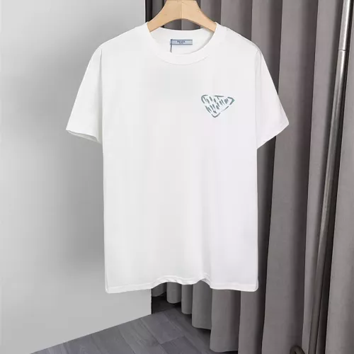 Cheap Prada T-Shirts Short Sleeved For Men #1335456 Replica Wholesale [$34.00 USD] [ITEM#1335456] on Replica Prada T-Shirts