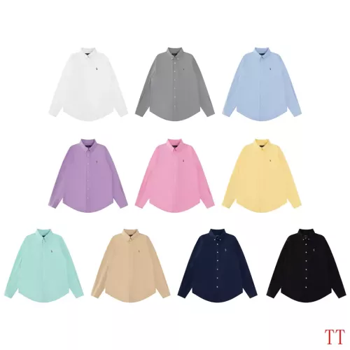 Cheap Ralph Lauren Polo Shirts Long Sleeved For Unisex #1335486 Replica Wholesale [$52.00 USD] [ITEM#1335486] on Replica Ralph Lauren Polo Shirts