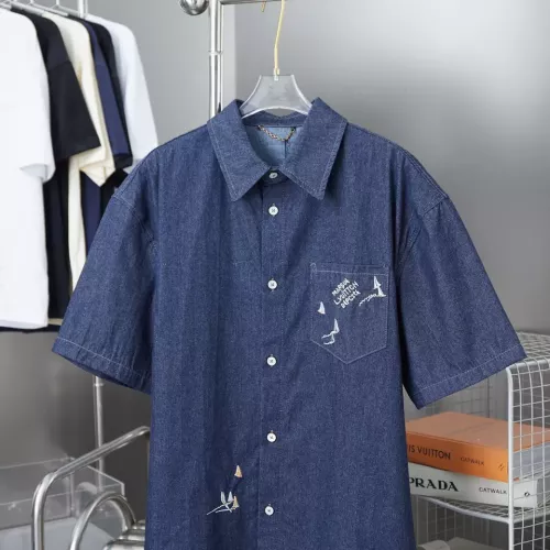 Louis Vuitton LV Shirts Short Sleeved For Unisex #1335541