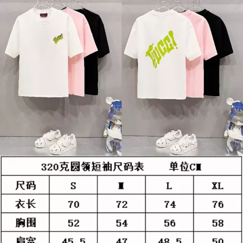 Cheap Gucci T-Shirts Short Sleeved For Unisex #1335575 Replica Wholesale [$42.00 USD] [ITEM#1335575] on Replica Gucci T-Shirts