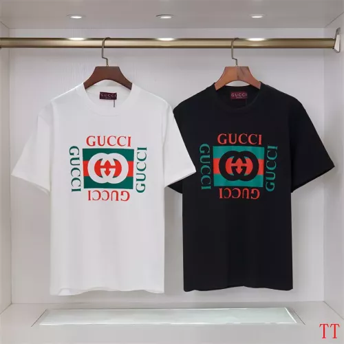 Cheap Gucci T-Shirts Short Sleeved For Unisex #1335583 Replica Wholesale [$32.00 USD] [ITEM#1335583] on Replica Gucci T-Shirts