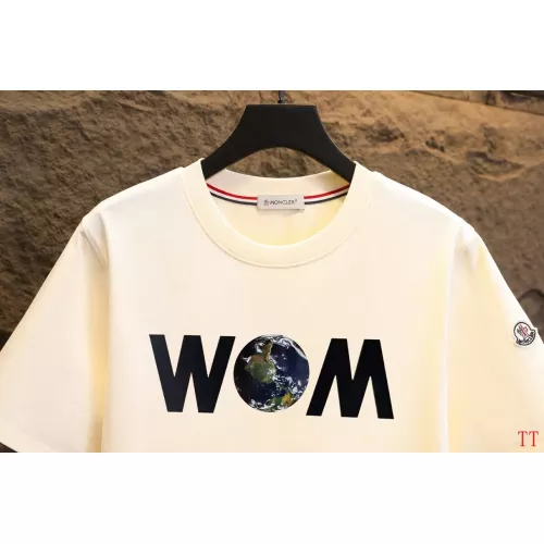 Cheap Moncler T-Shirts Short Sleeved For Unisex #1335585 Replica Wholesale [$42.00 USD] [ITEM#1335585] on Replica Moncler T-Shirts