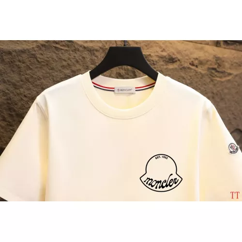 Cheap Moncler T-Shirts Short Sleeved For Unisex #1335600 Replica Wholesale [$42.00 USD] [ITEM#1335600] on Replica Moncler T-Shirts