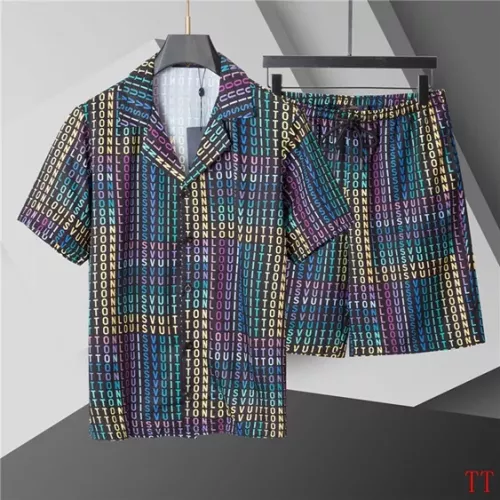 Louis Vuitton LV Tracksuits Short Sleeved For Men #1335676