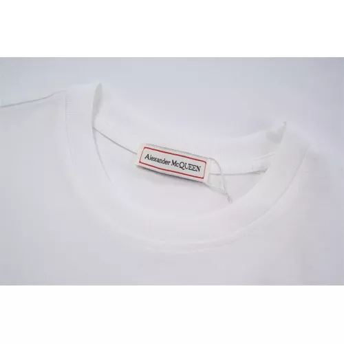 Cheap Alexander McQueen T-shirts Short Sleeved For Unisex #1335677 Replica Wholesale [$34.00 USD] [ITEM#1335677] on Replica Alexander McQueen T-shirts