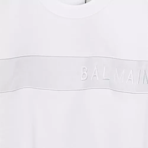 Cheap Balmain T-Shirts Short Sleeved For Men #1335681 Replica Wholesale [$36.00 USD] [ITEM#1335681] on Replica Balmain T-Shirts