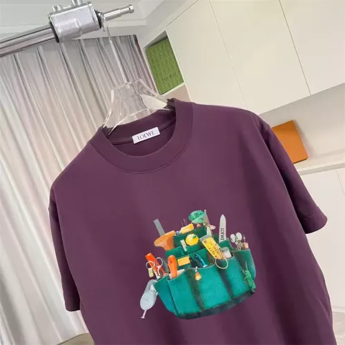 Cheap LOEWE T-Shirts Short Sleeved For Unisex #1335743 Replica Wholesale [$42.00 USD] [ITEM#1335743] on Replica LOEWE T-Shirts