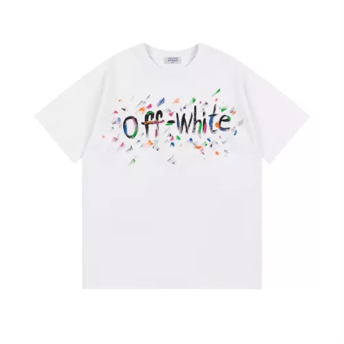 Cheap Off-White T-Shirts Short Sleeved For Unisex #1335755 Replica Wholesale [$34.00 USD] [ITEM#1335755] on Replica Off-White T-Shirts