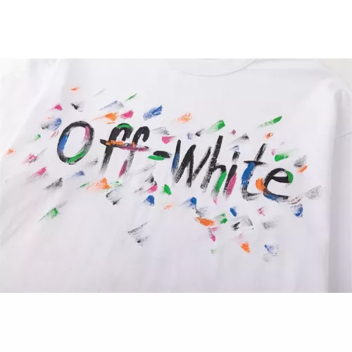 Cheap Off-White T-Shirts Short Sleeved For Unisex #1335755 Replica Wholesale [$34.00 USD] [ITEM#1335755] on Replica Off-White T-Shirts