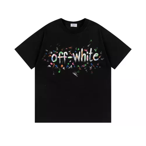 Cheap Off-White T-Shirts Short Sleeved For Unisex #1335756 Replica Wholesale [$34.00 USD] [ITEM#1335756] on Replica Off-White T-Shirts