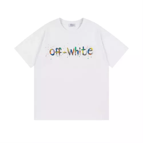 Cheap Off-White T-Shirts Short Sleeved For Unisex #1335757 Replica Wholesale [$34.00 USD] [ITEM#1335757] on Replica Off-White T-Shirts
