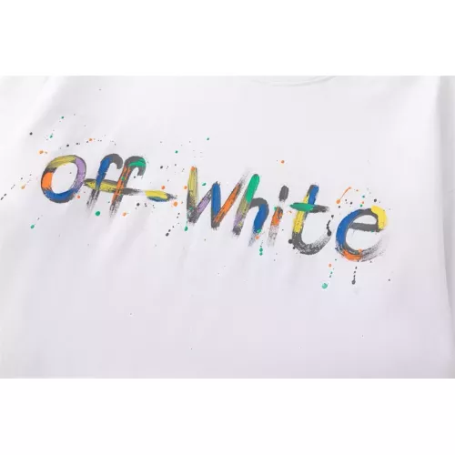 Cheap Off-White T-Shirts Short Sleeved For Unisex #1335757 Replica Wholesale [$34.00 USD] [ITEM#1335757] on Replica Off-White T-Shirts
