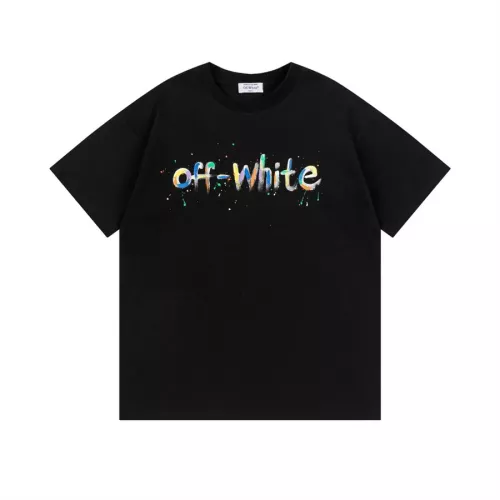 Cheap Off-White T-Shirts Short Sleeved For Unisex #1335758 Replica Wholesale [$34.00 USD] [ITEM#1335758] on Replica Off-White T-Shirts