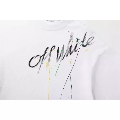 Cheap Off-White T-Shirts Short Sleeved For Unisex #1335759 Replica Wholesale [$34.00 USD] [ITEM#1335759] on Replica Off-White T-Shirts