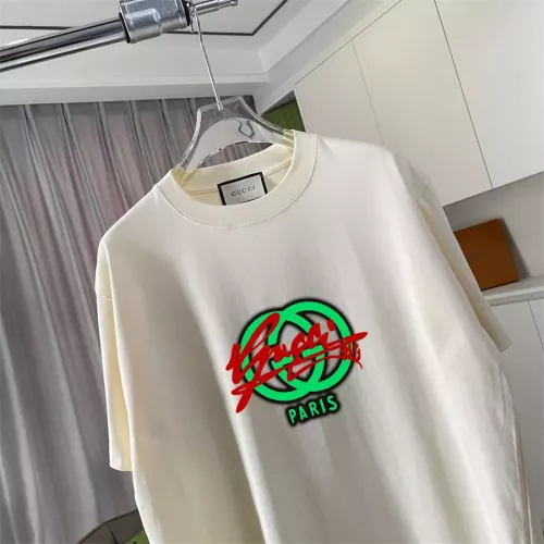 Cheap Gucci T-Shirts Short Sleeved For Unisex #1335775 Replica Wholesale [$42.00 USD] [ITEM#1335775] on Replica Gucci T-Shirts