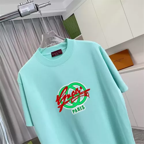Cheap Gucci T-Shirts Short Sleeved For Unisex #1335776 Replica Wholesale [$42.00 USD] [ITEM#1335776] on Replica Gucci T-Shirts
