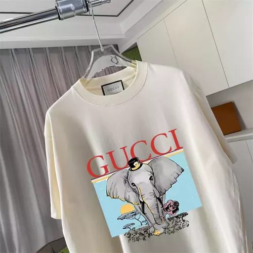 Cheap Gucci T-Shirts Short Sleeved For Unisex #1335782 Replica Wholesale [$42.00 USD] [ITEM#1335782] on Replica Gucci T-Shirts
