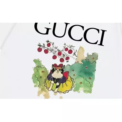 Cheap Gucci T-Shirts Short Sleeved For Unisex #1335791 Replica Wholesale [$42.00 USD] [ITEM#1335791] on Replica Gucci T-Shirts