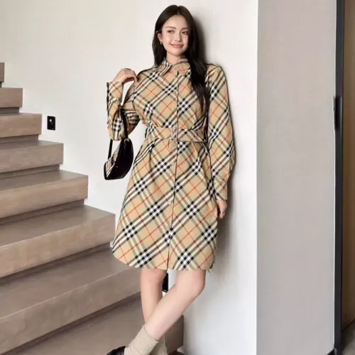 Cheap Burberry Dresses Long Sleeved For Women #1335830 Replica Wholesale [$85.00 USD] [ITEM#1335830] on Replica Burberry Dresses