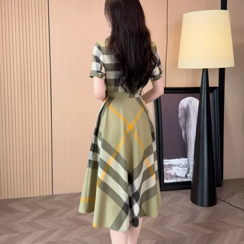 Cheap Burberry Dresses Short Sleeved For Women #1335838 Replica Wholesale [$85.00 USD] [ITEM#1335838] on Replica Burberry Dresses