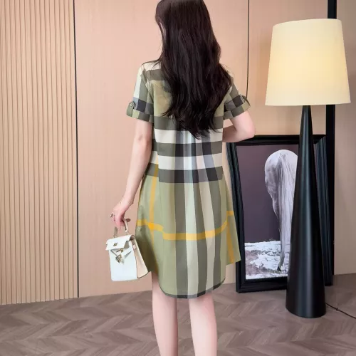 Cheap Burberry Dresses Short Sleeved For Women #1335839 Replica Wholesale [$85.00 USD] [ITEM#1335839] on Replica Burberry Dresses