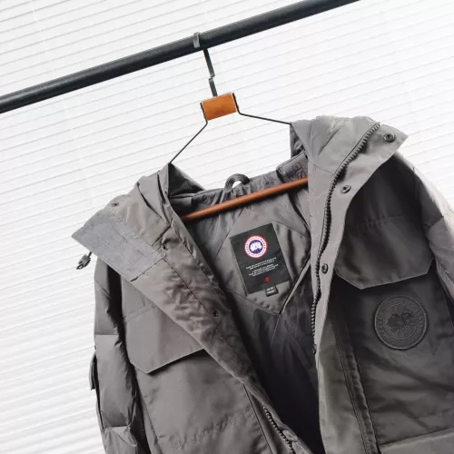 Cheap Canada Goose Down Feather Coat Long Sleeved For Men #1335896 Replica Wholesale [$225.00 USD] [ITEM#1335896] on Replica Canada Goose Down Feather Coat