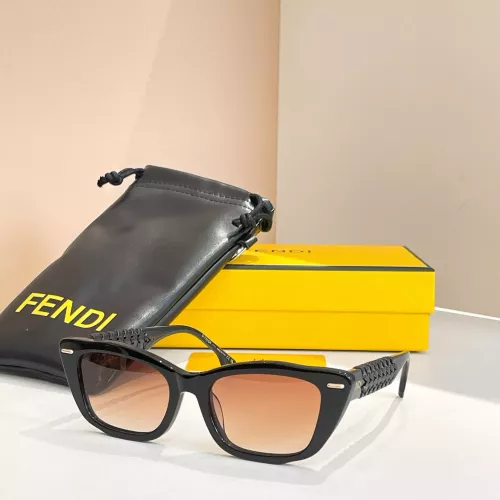 Fendi AAA Quality Sunglasses #1335913