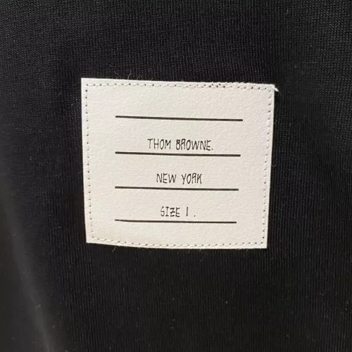 Cheap Thom Browne TB T-Shirts Short Sleeved For Men #1335922 Replica Wholesale [$85.00 USD] [ITEM#1335922] on Replica Thom Browne TB T-Shirts