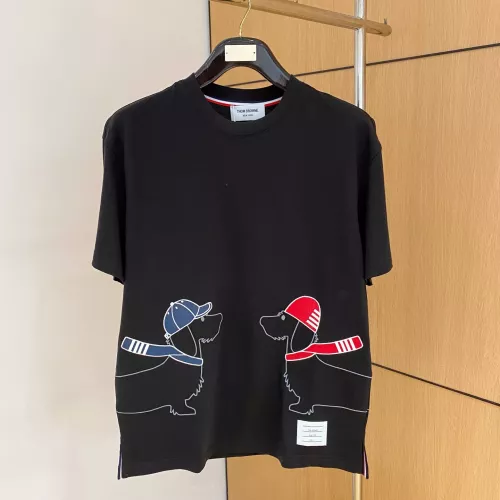 Cheap Thom Browne TB T-Shirts Short Sleeved For Men #1335924 Replica Wholesale [$85.00 USD] [ITEM#1335924] on Replica Thom Browne TB T-Shirts