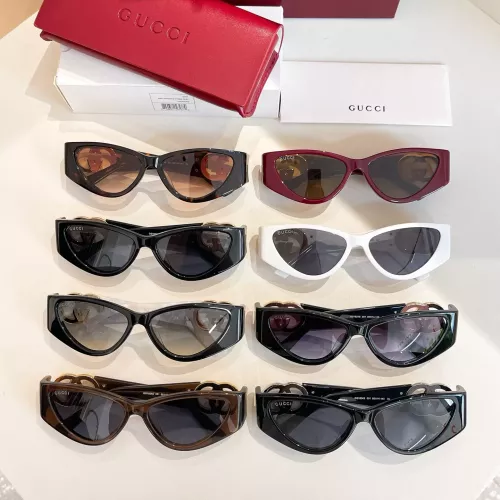 Cheap Gucci AAA Quality Sunglasses #1335929 Replica Wholesale [$64.00 USD] [ITEM#1335929] on Replica Gucci AAA Quality Sunglasses