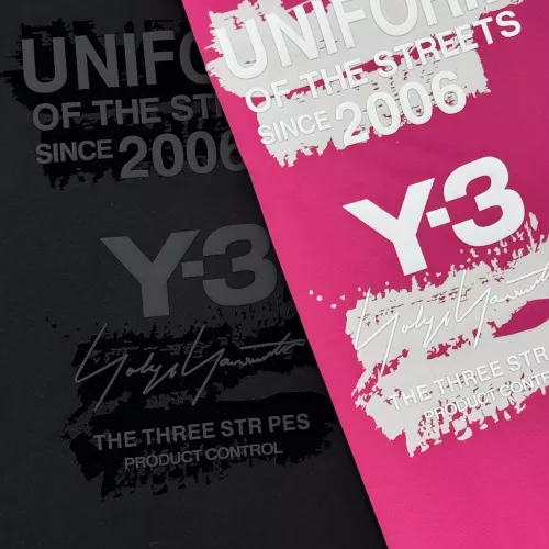 Cheap Y-3 T-Shirts Short Sleeved For Unisex #1335943 Replica Wholesale [$92.00 USD] [ITEM#1335943] on Replica Y-3 T-Shirts
