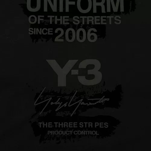 Cheap Y-3 T-Shirts Short Sleeved For Unisex #1335944 Replica Wholesale [$92.00 USD] [ITEM#1335944] on Replica Y-3 T-Shirts