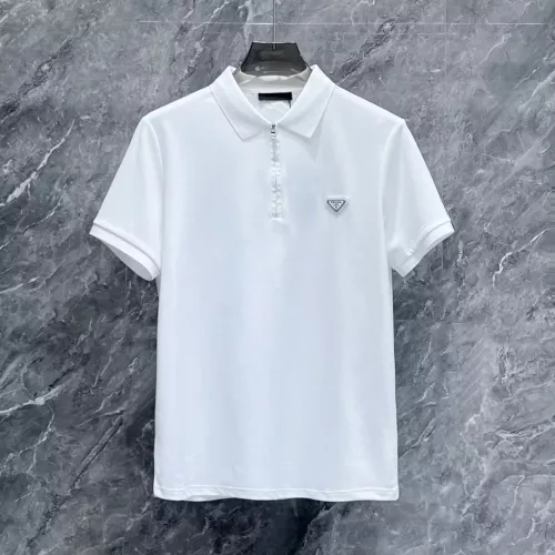 Prada T-Shirts Short Sleeved For Men #1335958