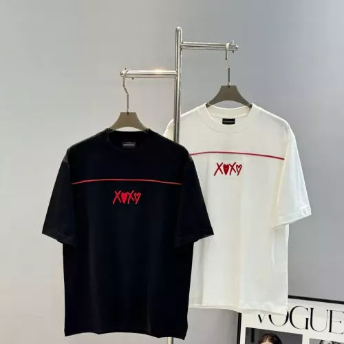 Cheap Armani T-Shirts Short Sleeved For Unisex #1335965 Replica Wholesale [$85.00 USD] [ITEM#1335965] on Replica Armani T-Shirts