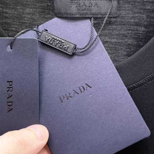 Cheap Prada T-Shirts Short Sleeved For Men #1335973 Replica Wholesale [$92.00 USD] [ITEM#1335973] on Replica Prada T-Shirts