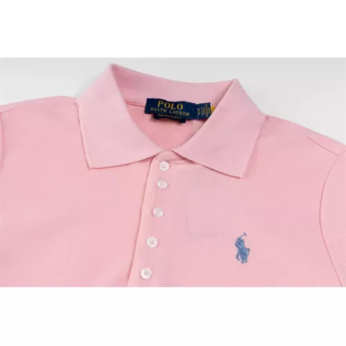 Cheap Ralph Lauren Polo T-Shirts Short Sleeved For Women #1335989 Replica Wholesale [$39.00 USD] [ITEM#1335989] on Replica Ralph Lauren Polo T-Shirts