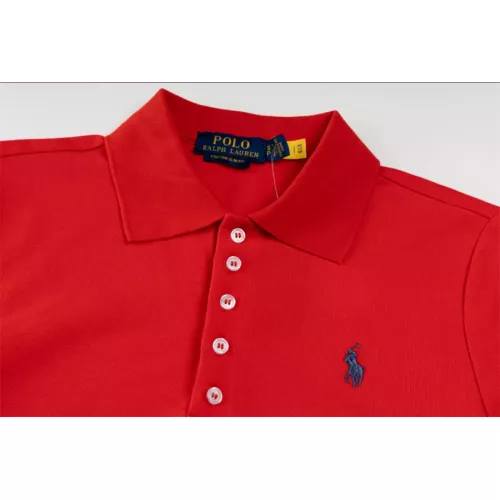 Cheap Ralph Lauren Polo T-Shirts Short Sleeved For Women #1335996 Replica Wholesale [$39.00 USD] [ITEM#1335996] on Replica Ralph Lauren Polo T-Shirts