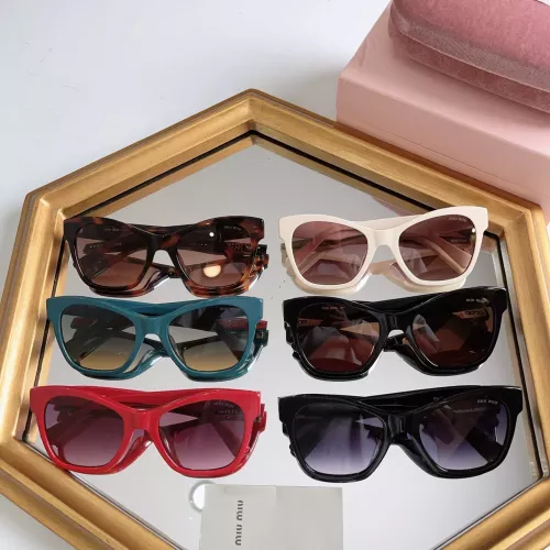 Cheap MIU MIU AAA Quality Sunglasses #1336068 Replica Wholesale [$60.00 USD] [ITEM#1336068] on Replica MIU MIU AAA Sunglasses