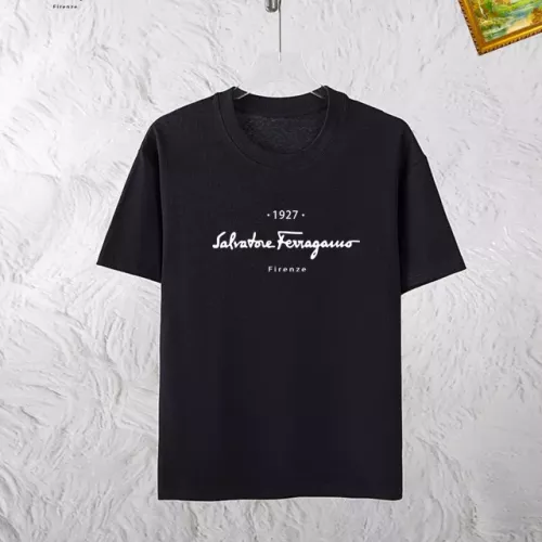 Cheap Salvatore Ferragamo Tracksuits Short Sleeved For Men #1336076 Replica Wholesale [$48.00 USD] [ITEM#1336076] on Replica Salvatore Ferragamo Tracksuits