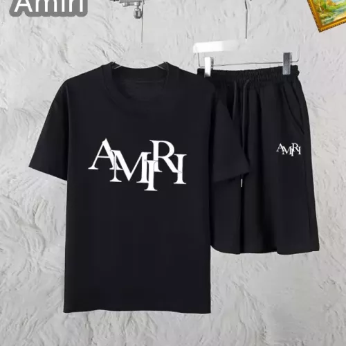 Amiri Tracksuits Short Sleeved For Men #1336099