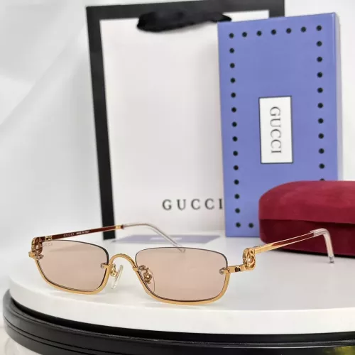 Gucci AAA Quality Sunglasses #1336122