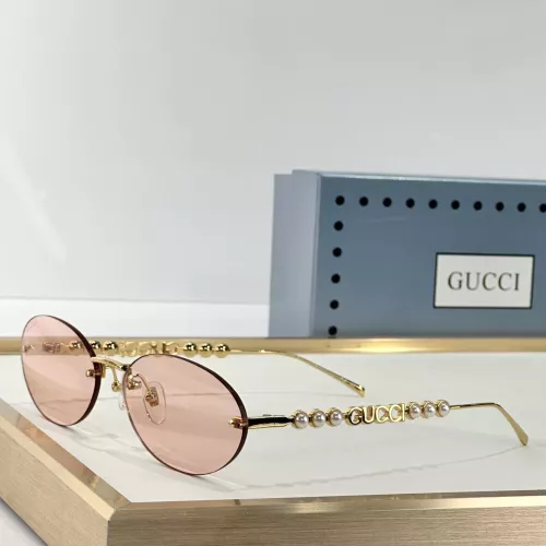 Gucci AAA Quality Sunglasses #1336140