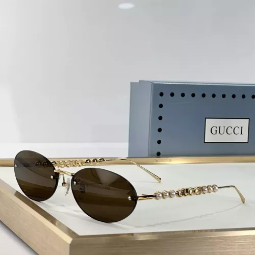 Gucci AAA Quality Sunglasses #1336141