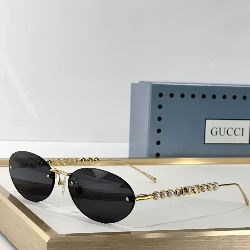 Gucci AAA Quality Sunglasses #1336144